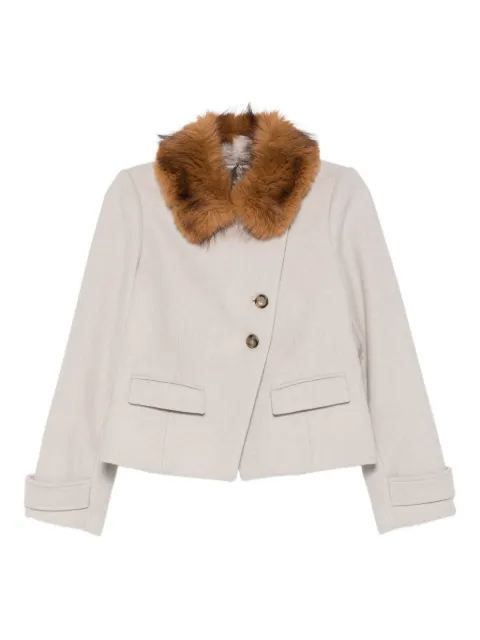 Ba&Sh Terry button-fastening coat Neutrals 1H25TERR