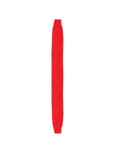 YMC ribbed scarf Red PSZACRED