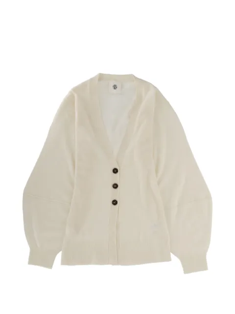 The Garment Como button V-neck knitwear Neutrals 19470001