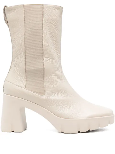 Hogl panelled mic-calf boots White 4105500