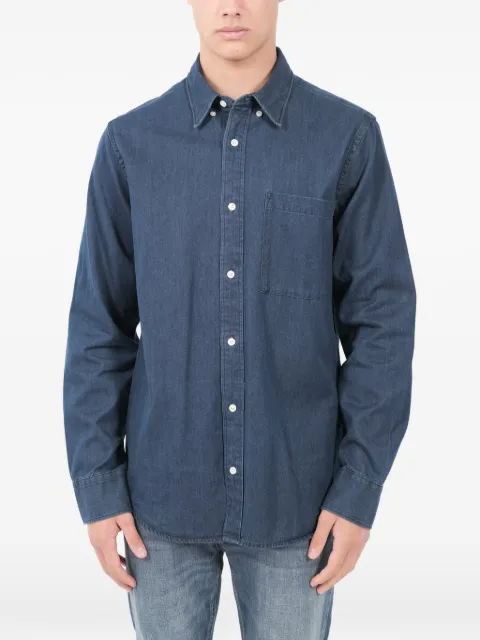 NN07 chest-pocket shirt Blue COHEN