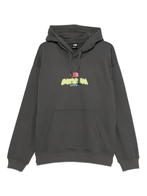 The North Face graphic-print hoodie Grey NF0A8E3F