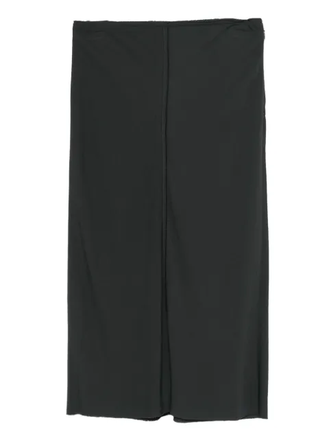 AMI Paris slit skirt Black H25FSK431VI0039