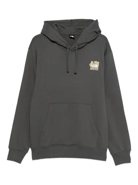 The North Face graphic-print hoodie Grey NF0A8E40