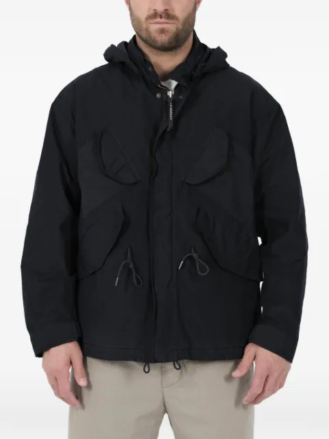 C.P. Company goggle hood jacket Black W220A