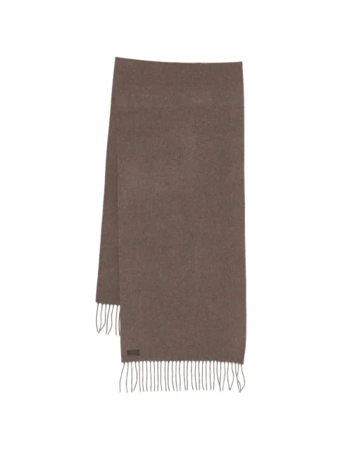 Canali fringed scarf Brown 6TF00313