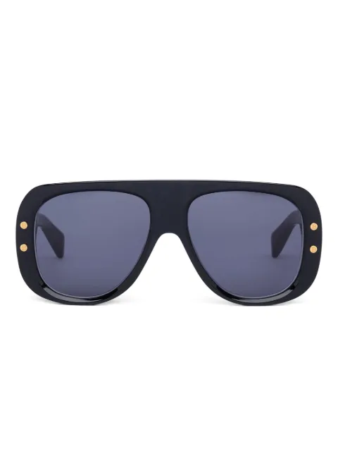 Balmain Eyewear Pulse pilot-frame sunglasses Black BPS185
