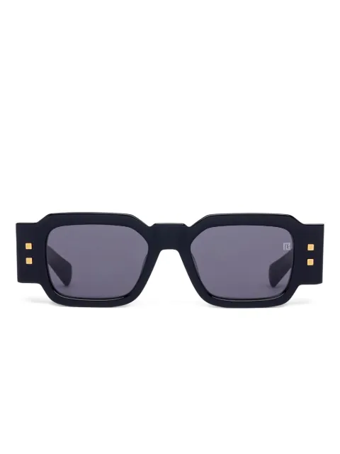 Balmain Eyewear square-frame sunglasses Black BPS191
