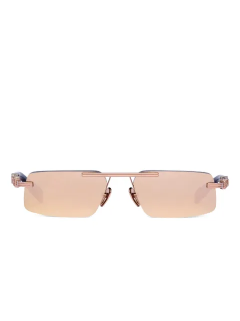 Balmain Eyewear geometric-frame sunglasses Pink BPS187