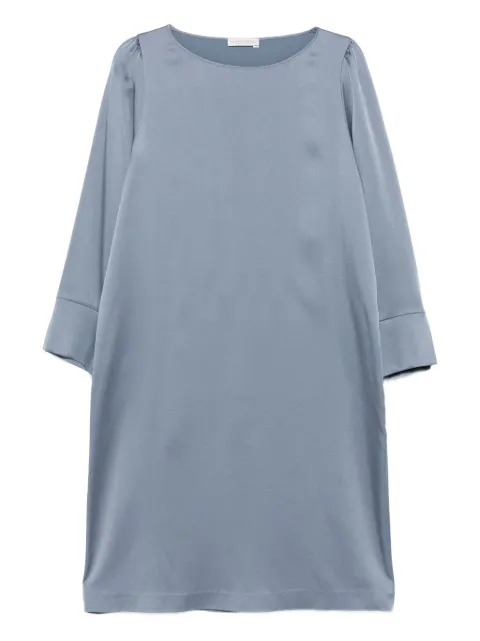 Le Tricot Perugia cuff-sleeve midi dress Blue 66204