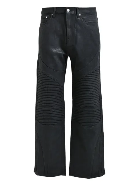 BREATH coated biker jeans Black BR25AWP1007BLK