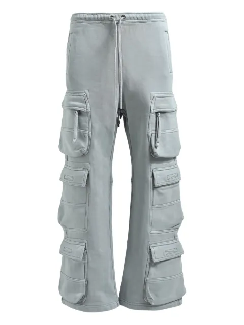 BREATH fade cargo track pants Grey BR25AWP1002GRY