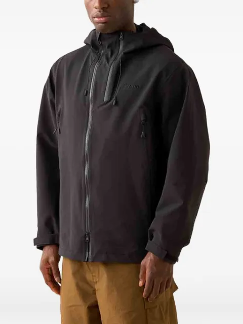 Mizuno hooded zip jacket Black B2GEC51009
