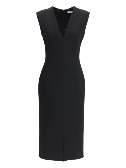 Givenchy V-neck midi dress Black BW22LH167R