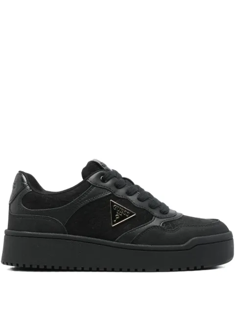 GUESS USA Miram9 logo-plaque sneakers Black FLFMR9ELE12BLACK