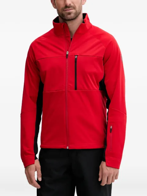 Rossignol Genetys zip-fastening logo-detail jacket Red RLNMJ21