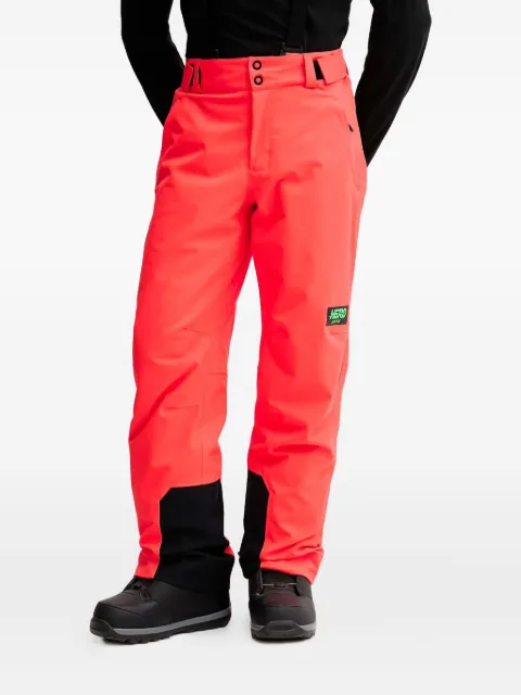 Rossignol logo-patch ski trousers Red RLOMP07