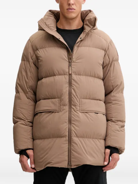 BOGNER FIRE+ICE Yaron hooded quilted jacket Brown 34019439
