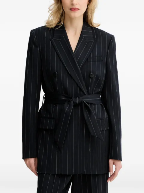 rag & bone pinstripe double-breasted blazer Blue RA8925F4MCN