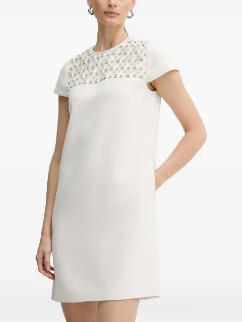 LUISA SPAGNOLI Gravina sequin-embellished mini dress Neutrals 542412