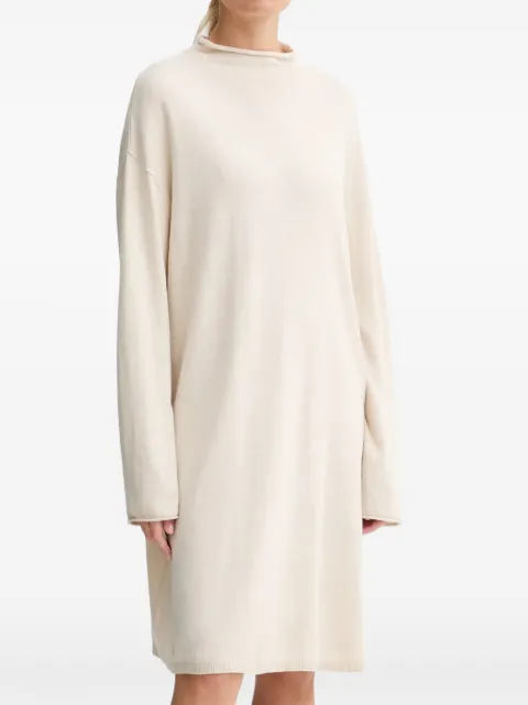 Marc O'Polo mock-neck long-sleeve mini dress Neutrals 509511867033
