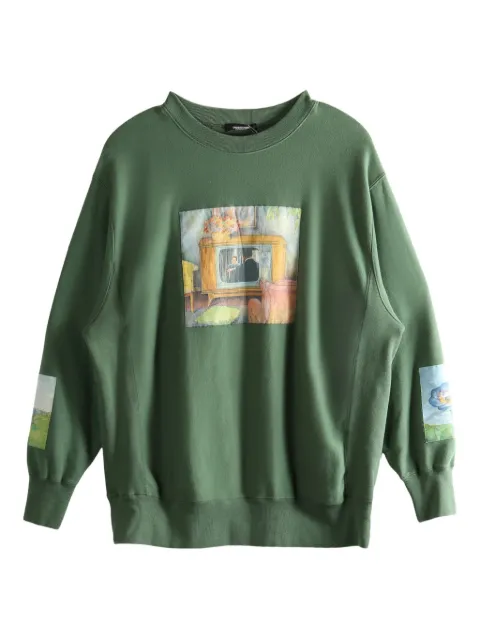 Undercover graphic-print sweatshirt Green UC2E4815