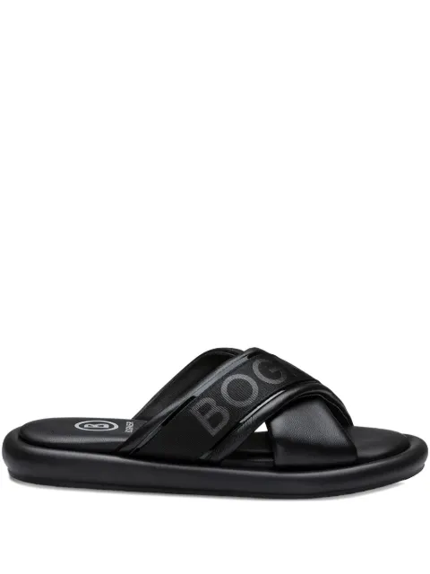 BOGNER criss-cross sandals Black 22525211