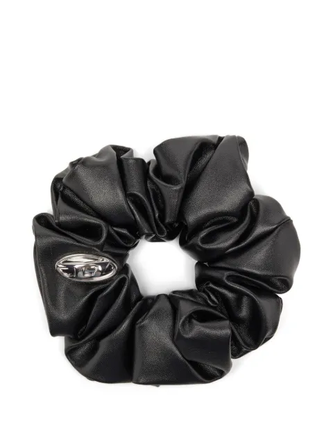 Diesel logo-plaque scrunchie Black X10633P8850