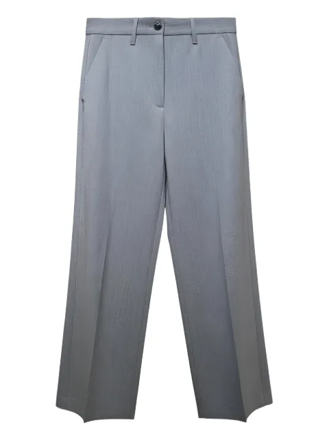 Nine In The Morning button pressed crease trousers Grey 9FW25NAC139IRON