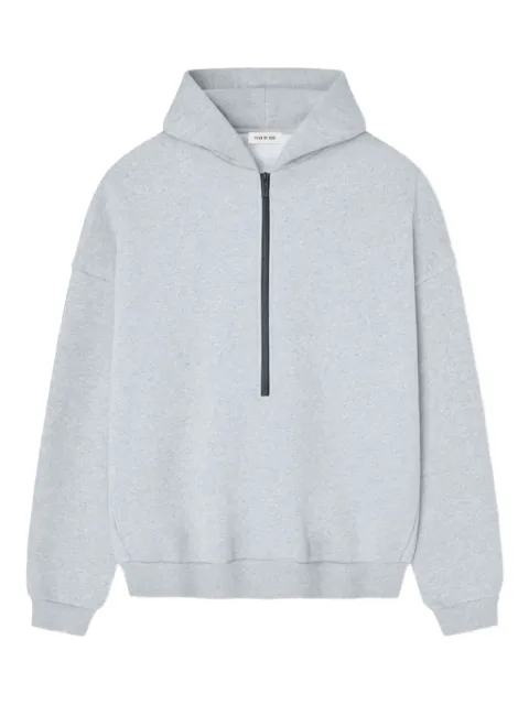 Fear Of God hooded zip sweatshirt Grey FG25FW12123FLC100ORGANICCOTTON