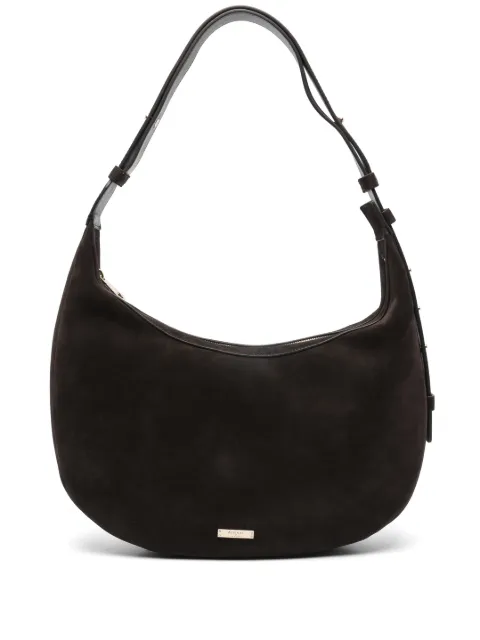 Aspinal Of London crescent slouchy satchel Brown 042294436250000