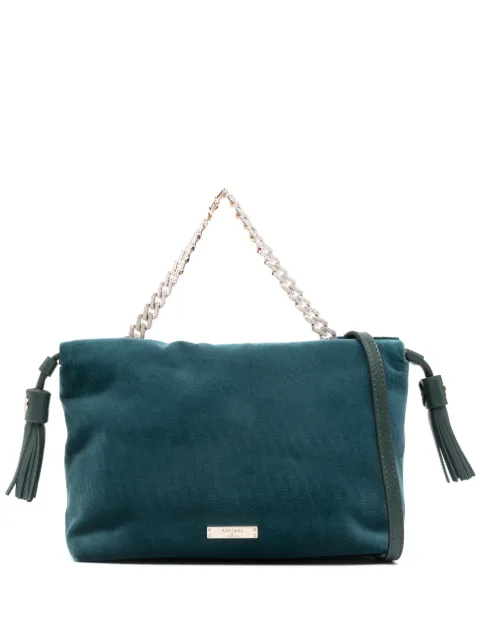 Aspinal Of London Amelia velvet tote bag Blue 042321236320000