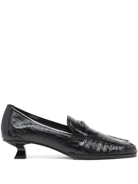 Diesel D-Amber Moc heeled pumps Black Y03835P8880