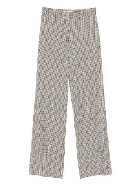 MSGM logo-patch trousers Neutrals 3941MDP15257619