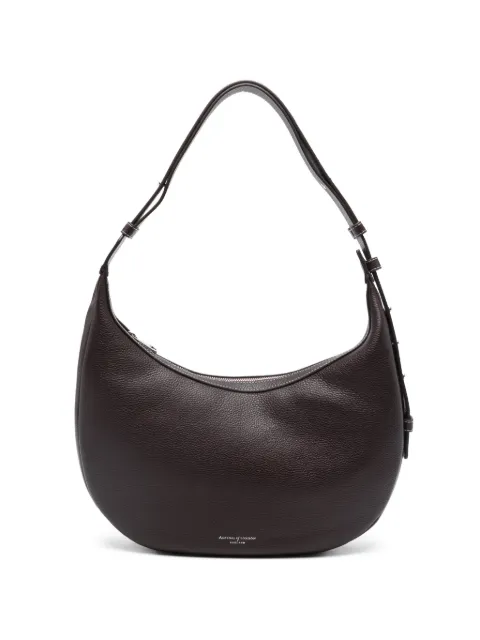 Aspinal Of London Hudson crescent crossbody bag Brown 042294433820000
