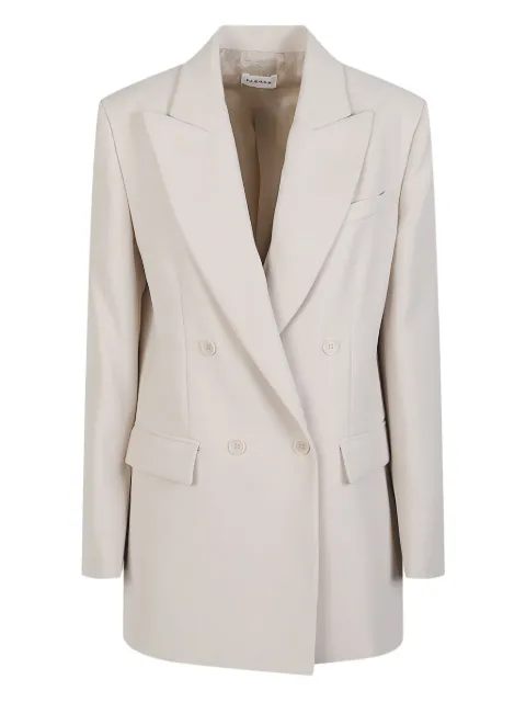 P.A.R.O.S.H. double-breasted blazer Neutrals D420281POKER25