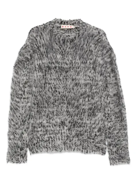 Marni round neck sweater Grey GCMG0472Q0UFP403