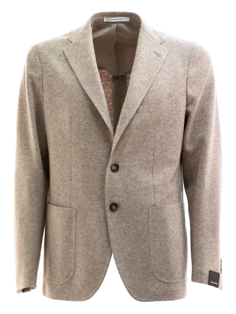 Tagliatore notched lapels patch pockets jacket Neutrals 1SMJ22KAI070054J