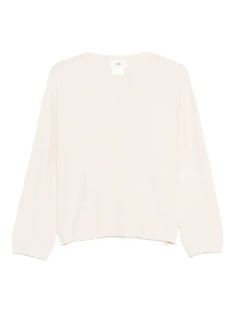 SOLOTRE round-neck sweater White M3F0067