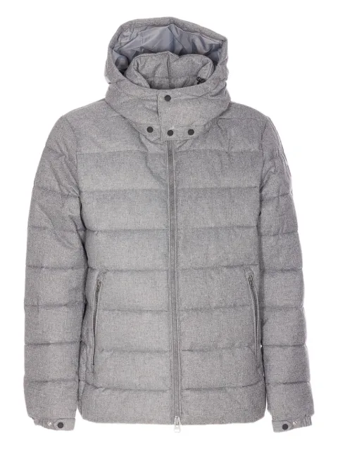 Save The Duck zip removable-hood jacket Grey D31653MFLAN2110042