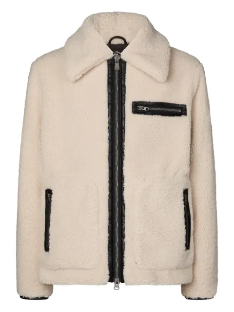 Save The Duck zip-fasteninhg jacket Neutrals D32522MBUBU21