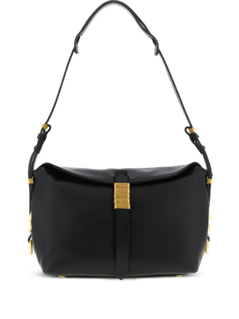 PINKO Saddle Bag small leather shoulder bag Black 105895A1ZX