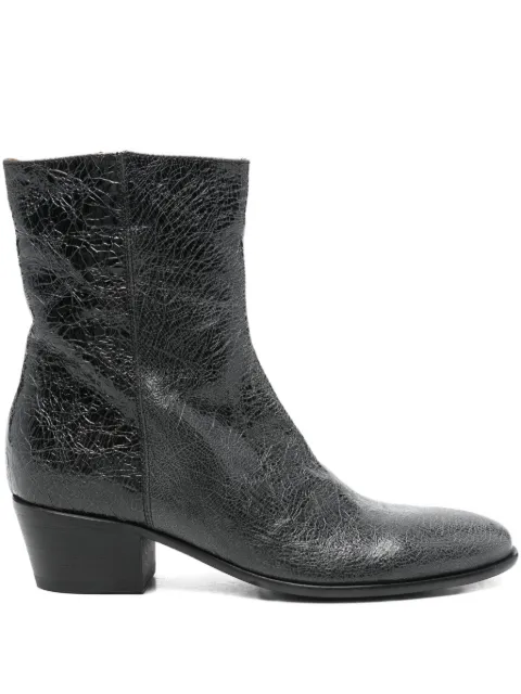 FIORENTINI + BAKER Matt zip-up boots Black MATTD