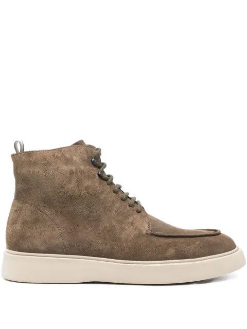 Officine Creative Frame 002 suede ankle boots Brown OCUFRAM004LIC36F395