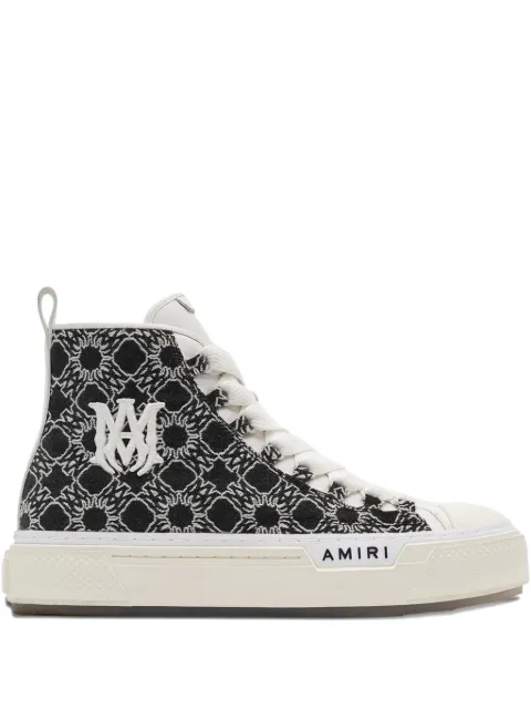AMIRI monogram high-top sneakers Black AMFOSR1147