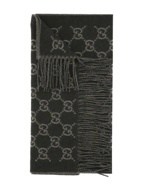Gucci logo scarf Grey 8123174GABX3067