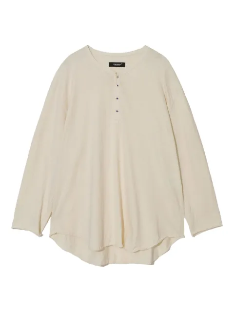Undercover eye henley T-shirt Neutrals UC2E4801