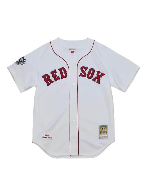 Mitchell & Ness MLB Red Sox 2013 David Ortiz shirt White AJY15355BRS13DORWHIT