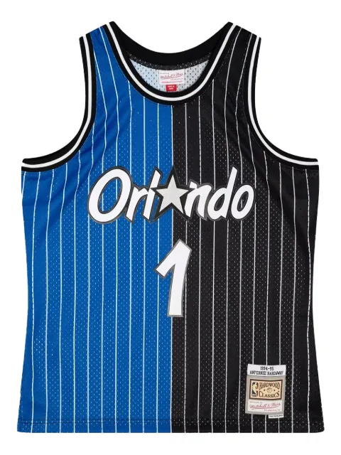 Mitchell & Ness split swingman jersey Black SMJY4845OMA94AHABKBL