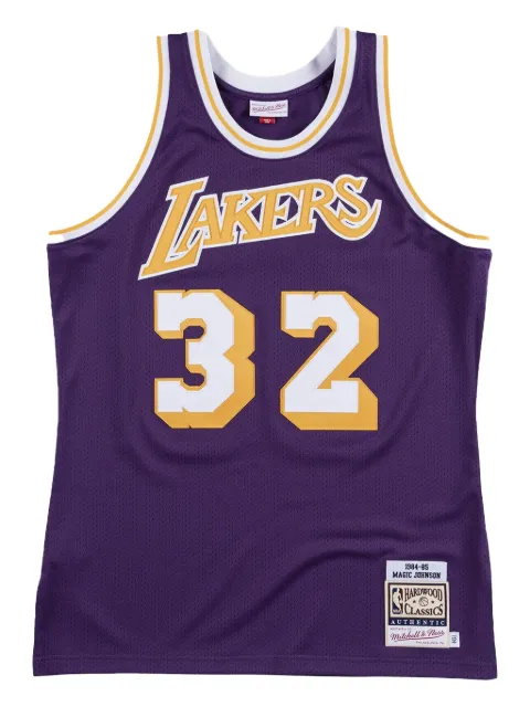 Mitchell & Ness Magic Johnson L.A Lakers 1984 tank top Purple 722632984EAJOH
